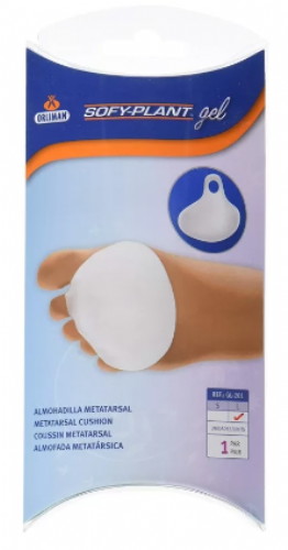 Orliman (gl-201) almohadilla metatarsal gel puro