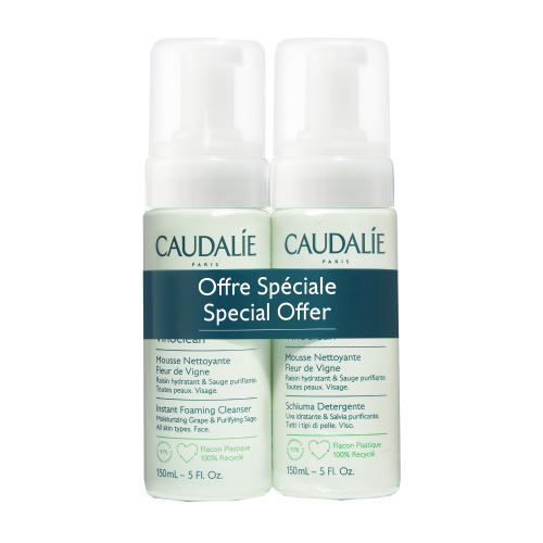 Caudalie vinoclean espuma limp. 150ml pack2