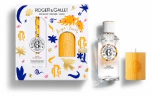 Roger&gallet pack bois d'orange 100ml + vela